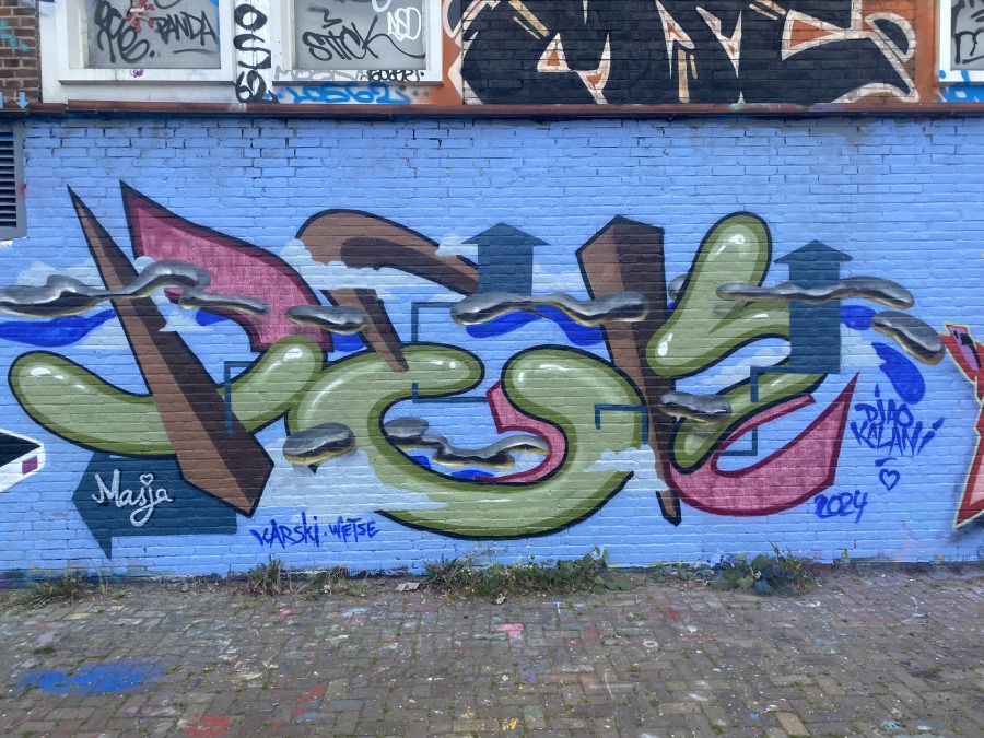 pek, ndsm, graffiti, amsterdam